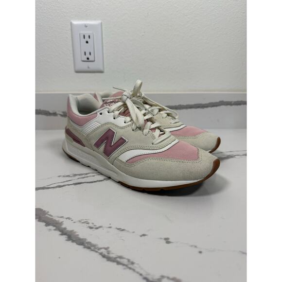New Balance 997H Women's Sneakers Tennis Shoes Pink on Pink White Size 10 - Picture 3 of 11